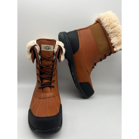 UGG Butte Boot Worchester Leather Boots 5521 Men's Size 10 New, - Picture 6 of 12